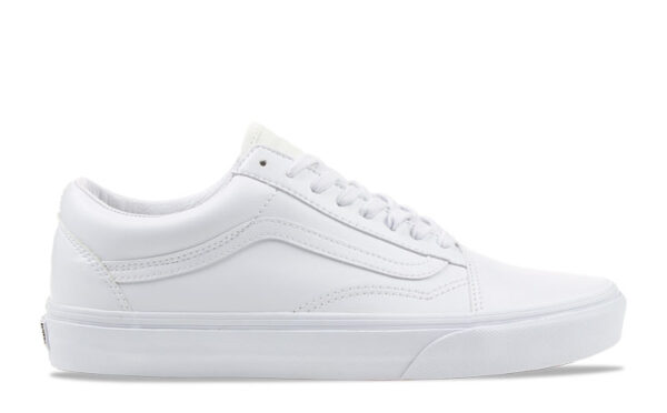 Vans Old Skool Wit/Leer Dames