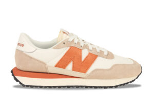 New Balance 237 Beige/Oranje Heren