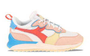 Diadora Jolly Canvas Oranje/Blauw Dames