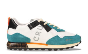 Cruyff Superbia Micro Ripstop/XL Mesh Wit/Groen Heren