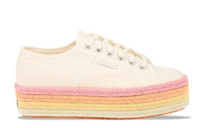 Superga 2790 Multicolor Rope Wit/Roze Dames