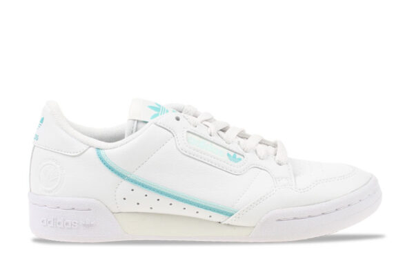 adidas Continental 80 Vegan Wit/Blauw Dames