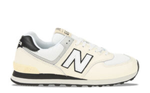 New Balance 574 Wit/Zwart Heren